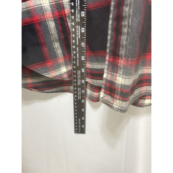 Ralph Lauren Mens XL Red Checkered Button Down Long Sleeve Shirt Schacket BNWOT - Picture 4 of 11